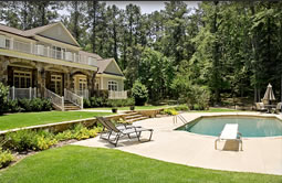 Home Landscaping with Pool